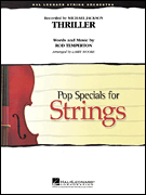 Thriller Orchestra sheet music cover